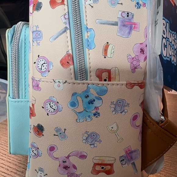 NWT Nickelodeon Loungefly Blue\'s Clues Thinking Chair Backpack